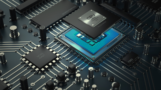 modern CPUs has been etched together with the processor